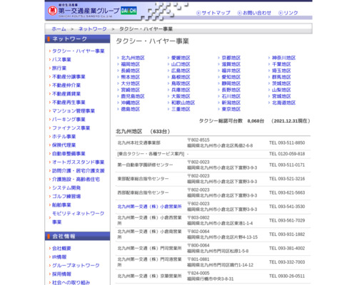 名古屋ハイタク協組大宝タクシー